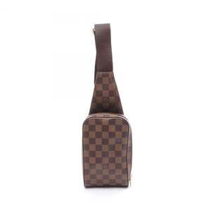 LOUIS VUITTON Brown Damier Leather Fanny Pack